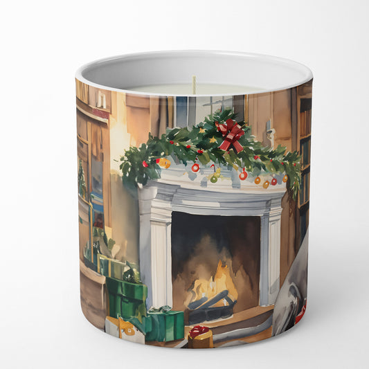 Buy this Weimaraner Cozy Christmas Decorative Soy Candle