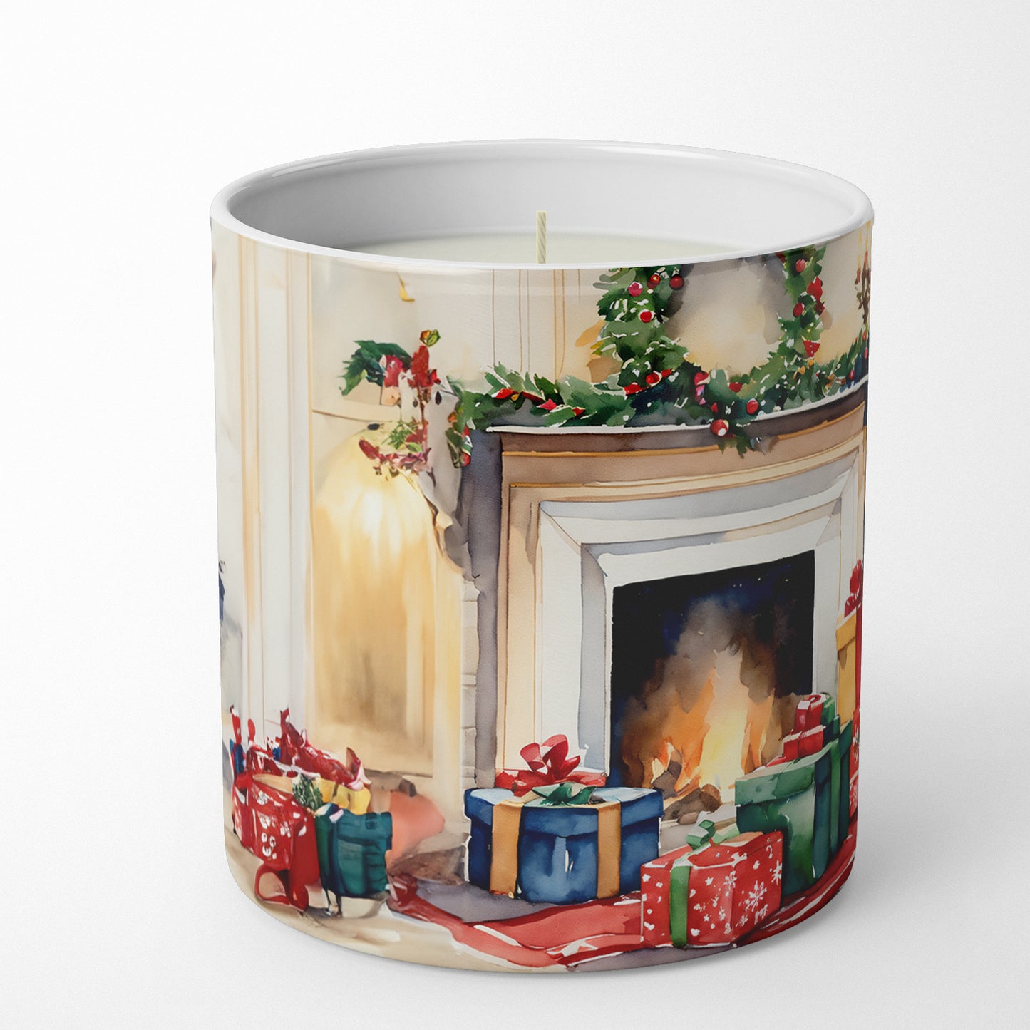 Buy this Welsh Springer Spaniel Cozy Christmas Decorative Soy Candle
