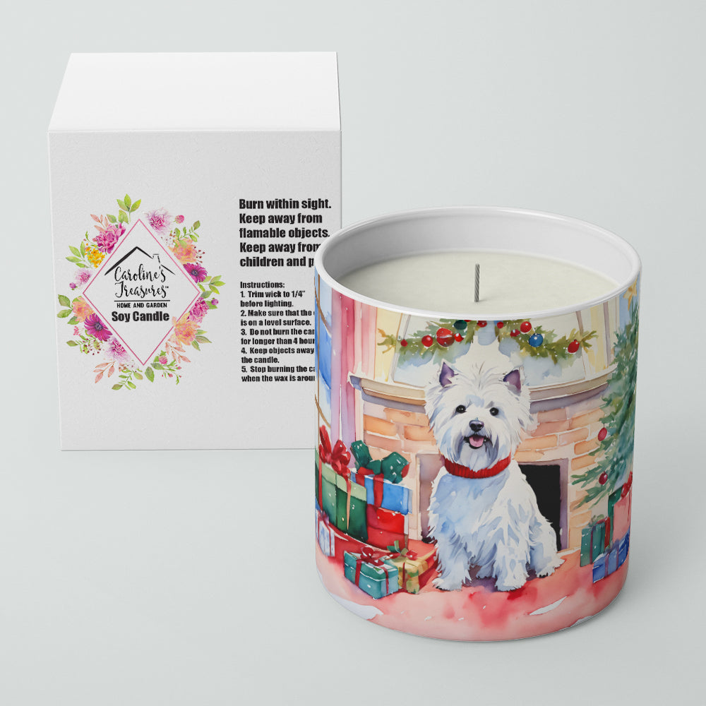 Westie Cozy Christmas Decorative Soy Candle