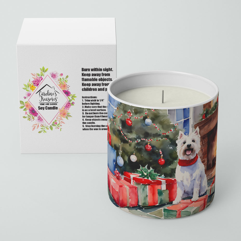 Westie Cozy Christmas Decorative Soy Candle