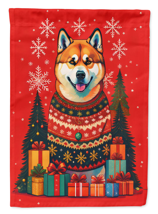 Buy this Akita Holiday Christmas House Flag