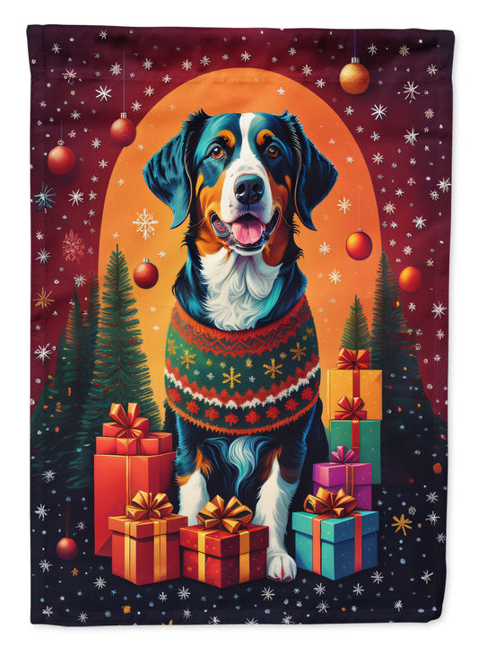 Buy this Appenzeller Sennenhund Holiday Christmas House Flag