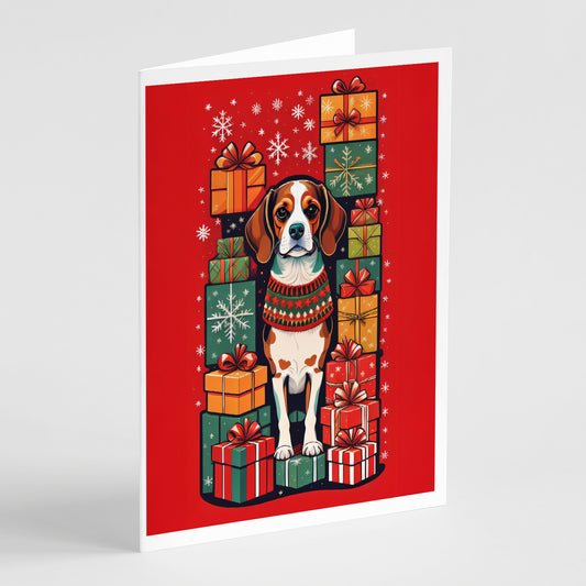 Buy this Beagle Holiday Christmas Greeting Cards Pack of 8