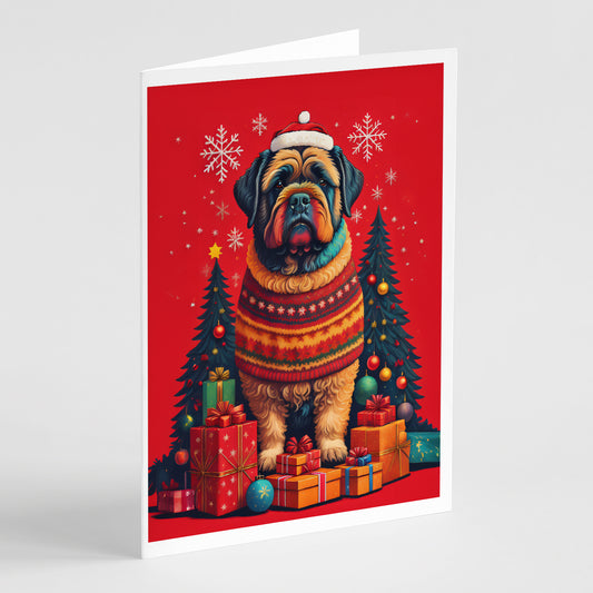 Buy this Bouvier des Flandres Holiday Christmas Greeting Cards Pack of 8