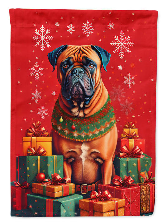 Buy this Bullmastiff Holiday Christmas House Flag