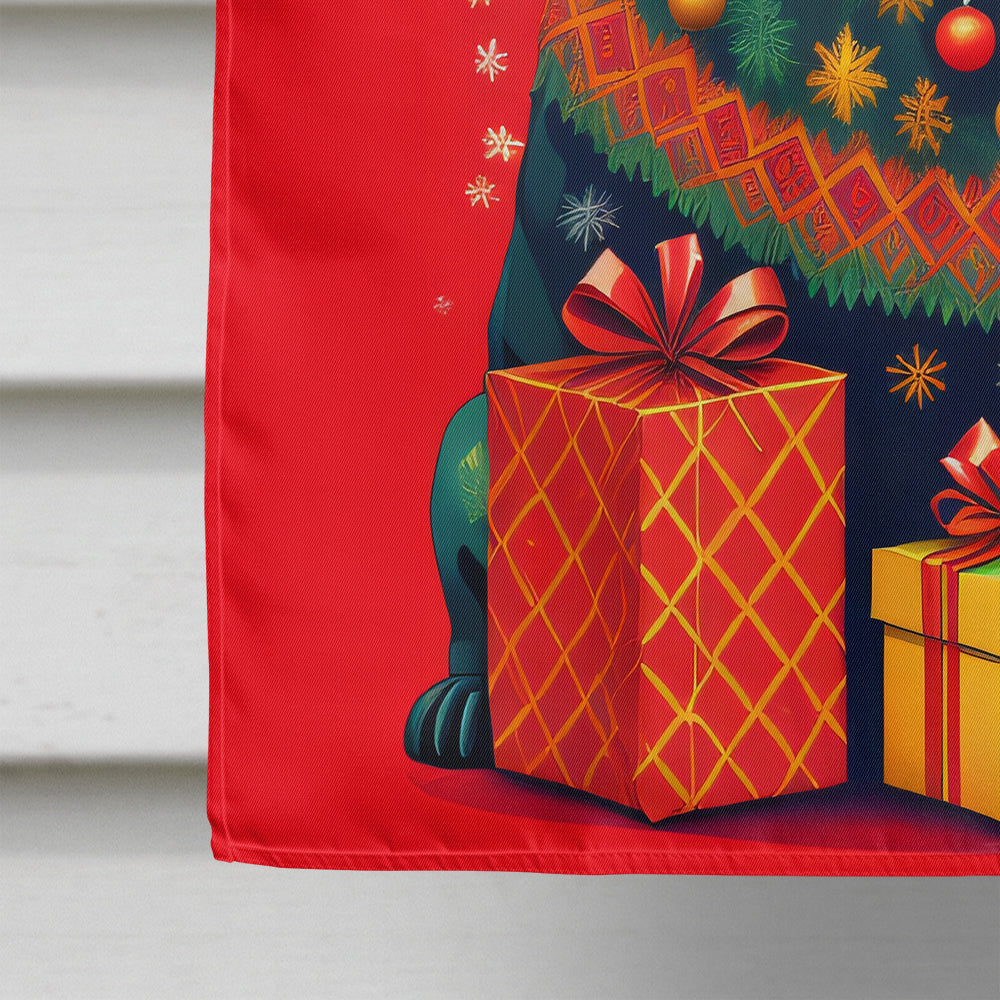 Cane Corso Holiday Christmas House Flag