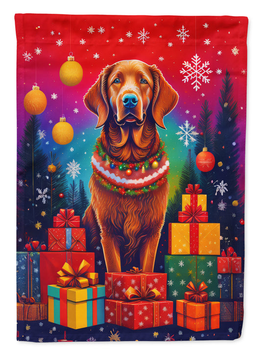 Buy this Chesapeake Bay Retriever Holiday Christmas House Flag