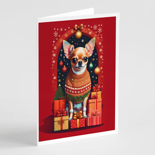 Buy this Chihuahua Holiday Christmas Greeting Cards Pack of 8