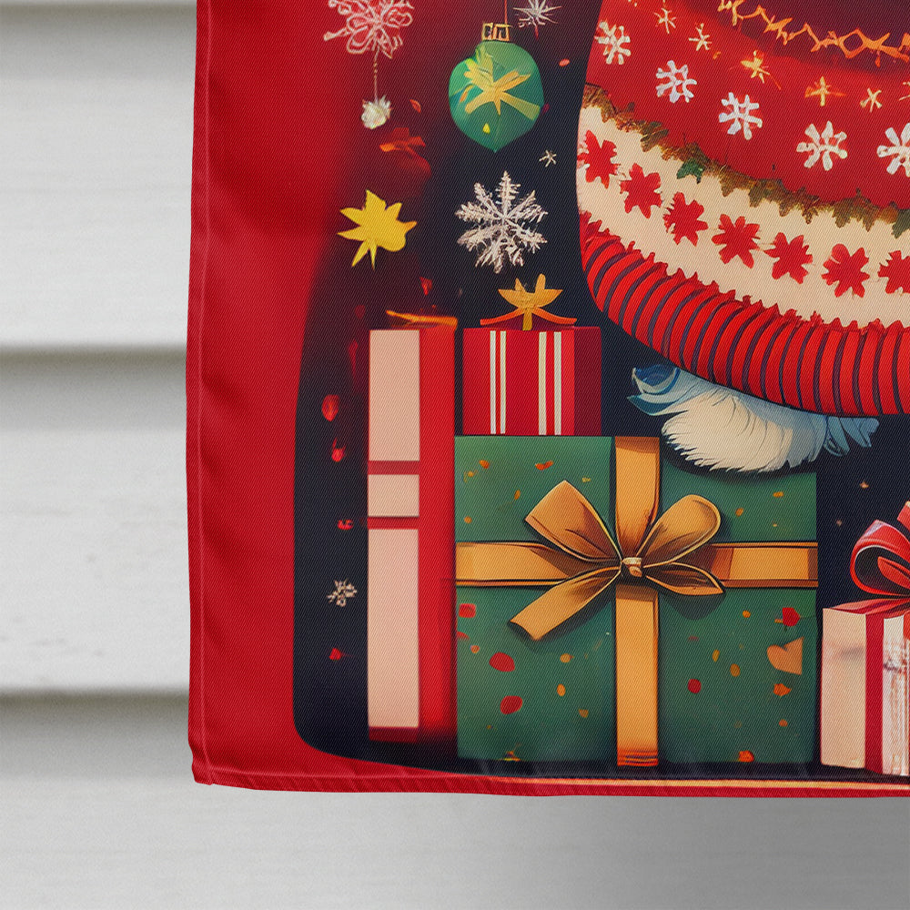 Coton De Tulear Holiday Christmas House Flag