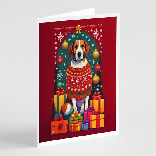 Buy this English Foxhound Holiday Christmas Greeting Cards Pack of 8