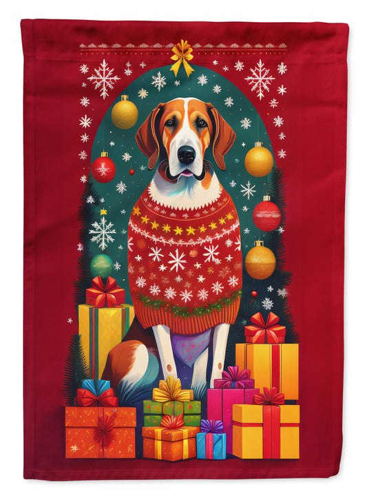 Buy this English Foxhound Holiday Christmas Garden Flag