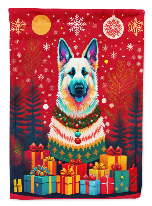 Buy this German Shepherd Holiday Christmas House Flag