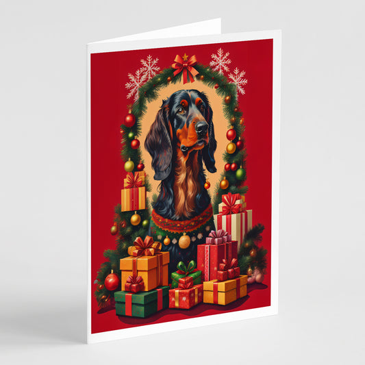 Buy this Gordon Setter Holiday Christmas Greeting Cards Pack of 8