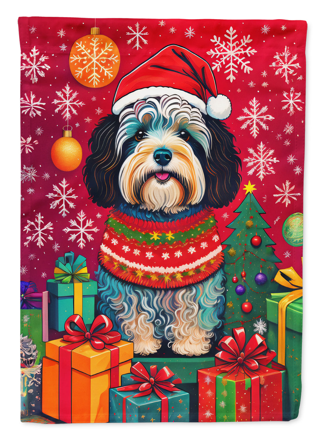 Buy this Havanese Holiday Christmas House Flag