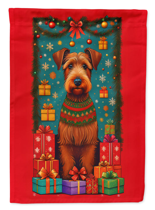 Buy this Irish Terrier Holiday Christmas Garden Flag