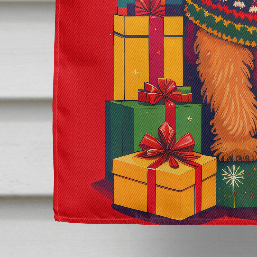 Lakeland Terrier Holiday Christmas House Flag