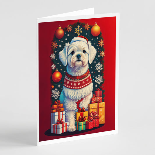 Buy this Maltese Holiday Christmas Greeting Cards Pack of 8