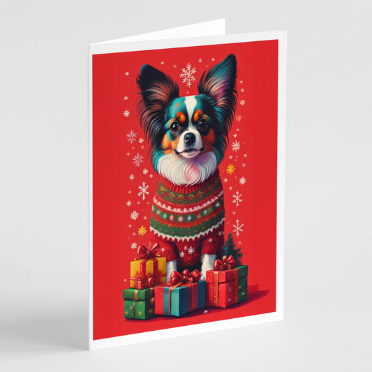 Buy this Papillon Holiday Christmas Greeting Cards Pack of 8