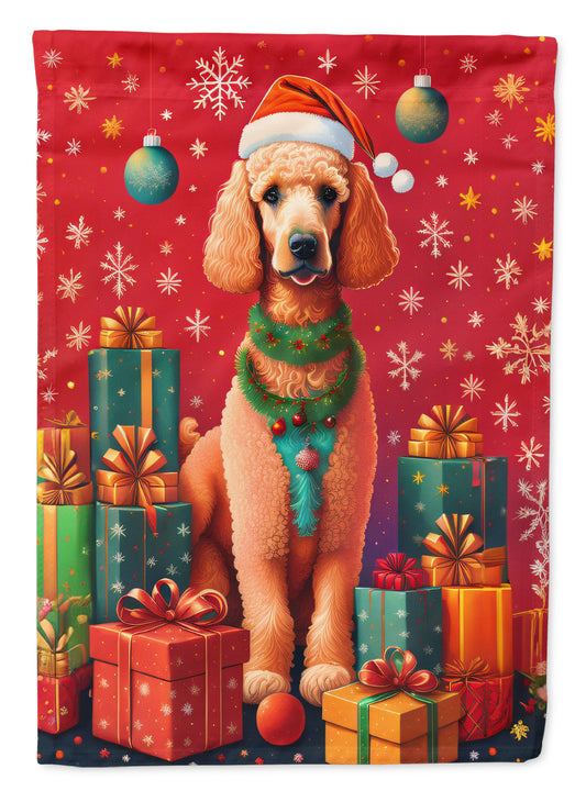 Buy this Poodle Holiday Christmas Garden Flag