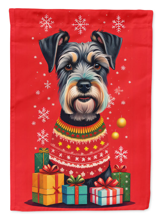 Buy this Schnauzer Holiday Christmas Garden Flag