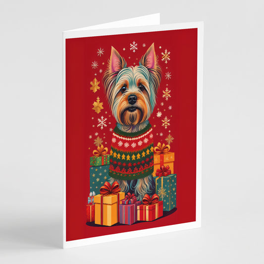 Buy this Silky Terrier Holiday Christmas Greeting Cards Pack of 8