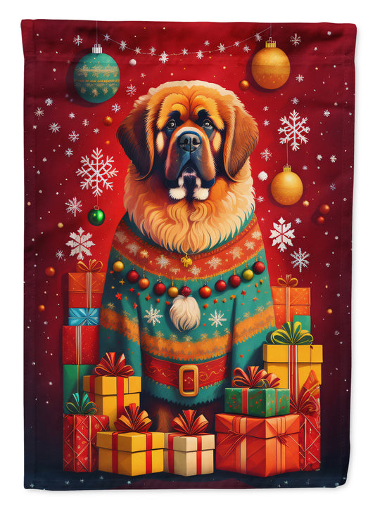 Buy this Tibetan Mastiff Holiday Christmas House Flag