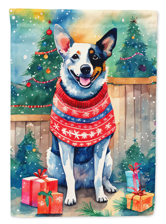 Buy this Australian Cattle Dog Christmas Garden Flag