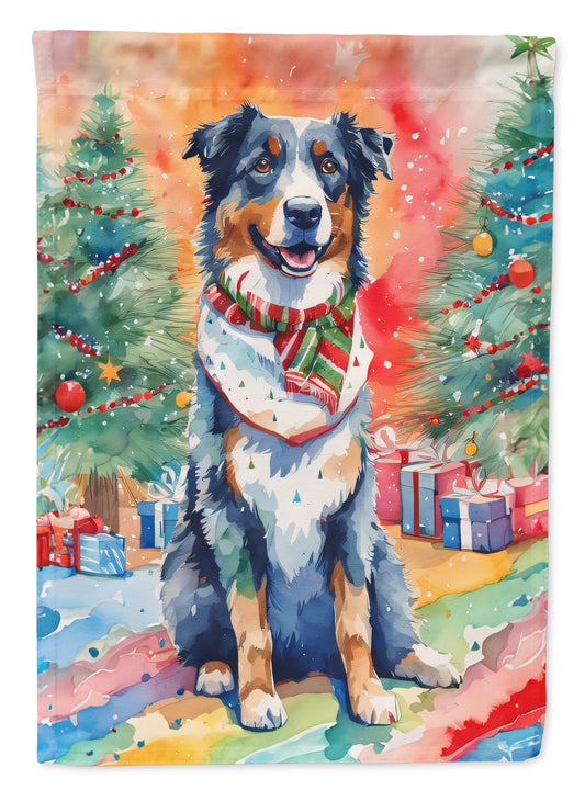 Buy this Australian Shepherd Christmas Garden Flag