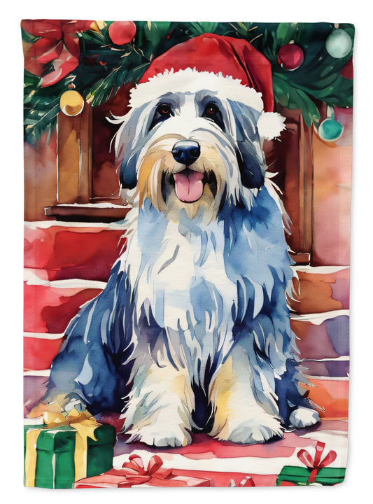 Buy this Bearded Collie Christmas House Flag