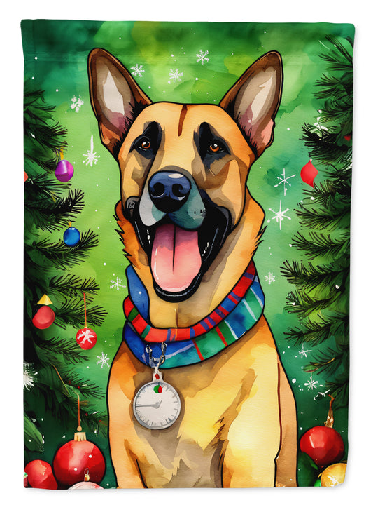 Buy this Belgian Malinois Christmas Garden Flag