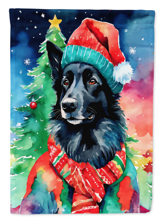 Buy this Belgian Sheepdog Christmas Garden Flag