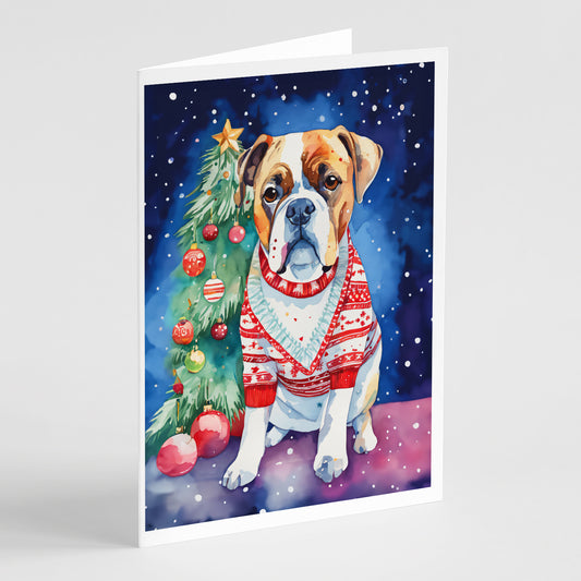 Buy this Boxer Christmas Greeting Cards Pack of 8