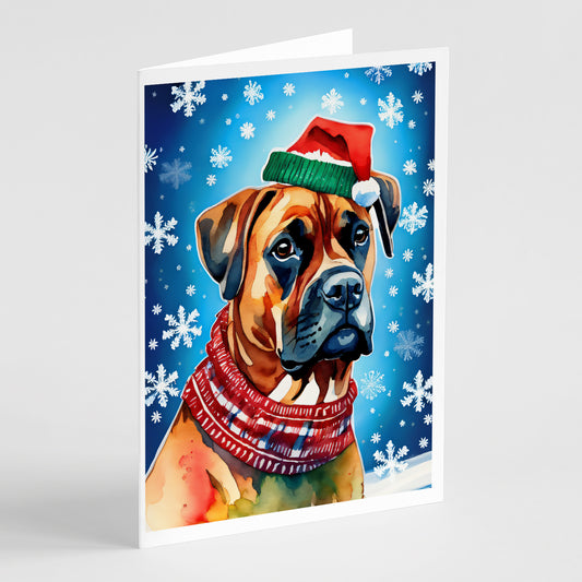 Buy this Boxer Christmas Greeting Cards Pack of 8