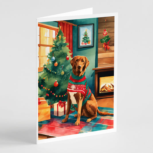 Buy this Chesapeake Bay Retriever Christmas Greeting Cards Pack of 8