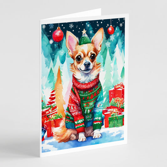 Buy this Chihuahua Christmas Greeting Cards Pack of 8