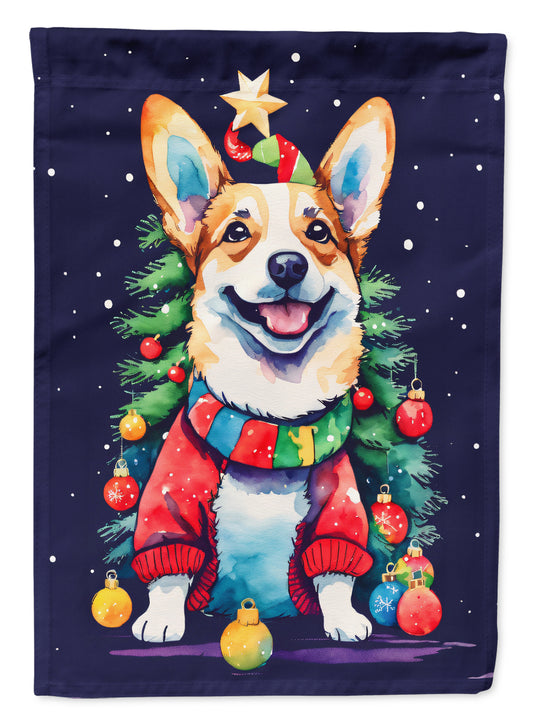 Buy this Corgi Christmas Garden Flag