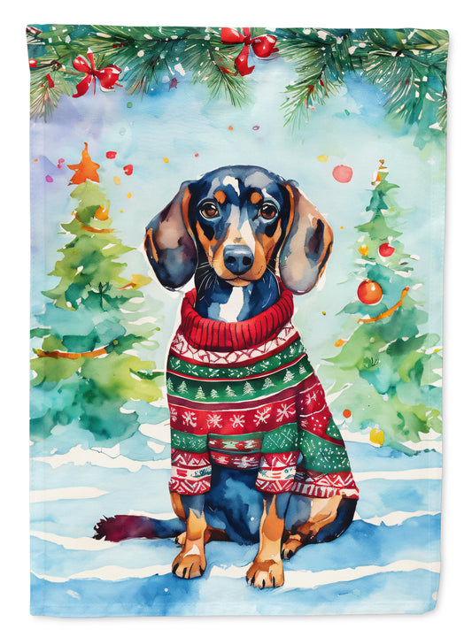 Buy this Dachshund Christmas Garden Flag