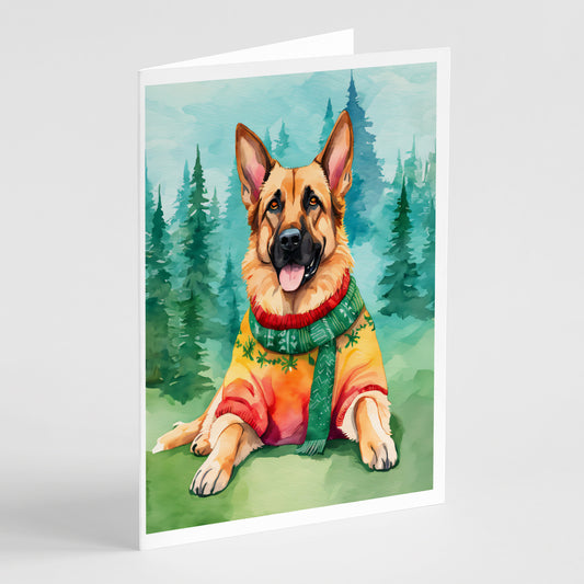 Buy this German Shepherd Christmas Greeting Cards Pack of 8