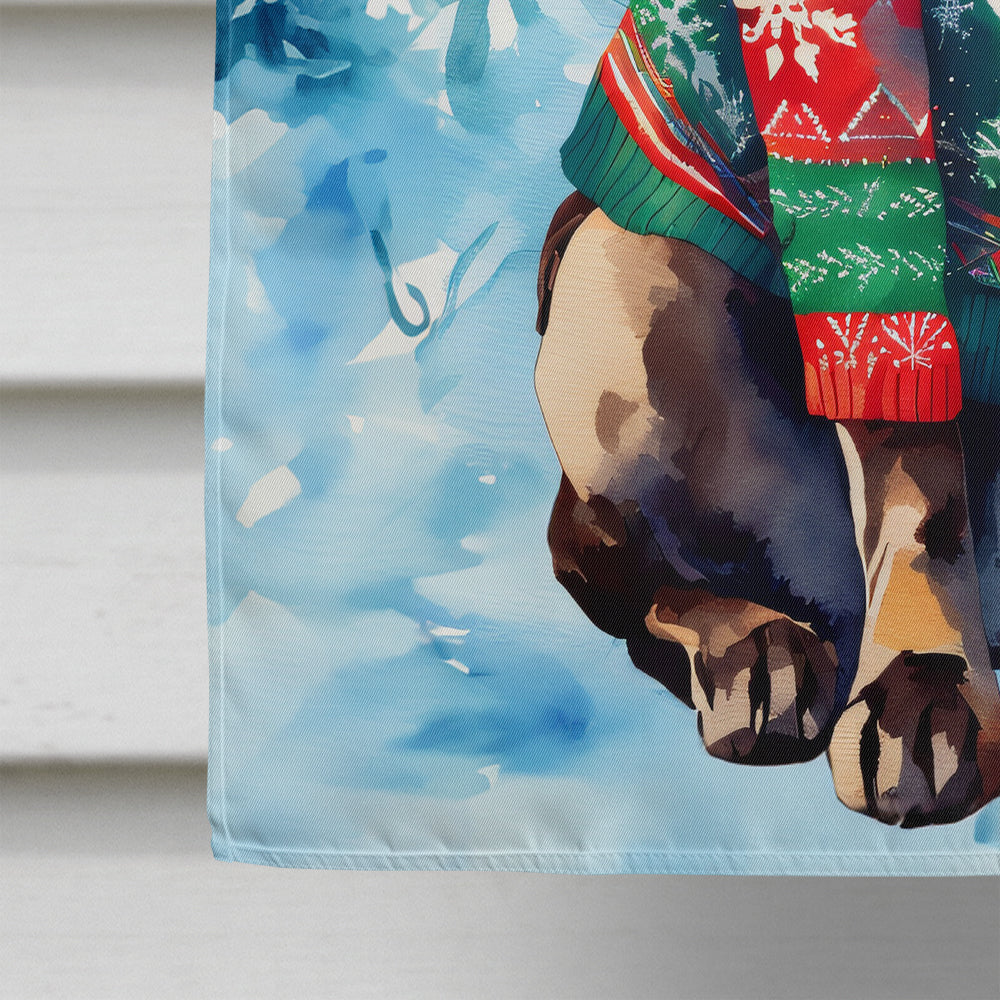 German Shorthaired Pointer Christmas House Flag