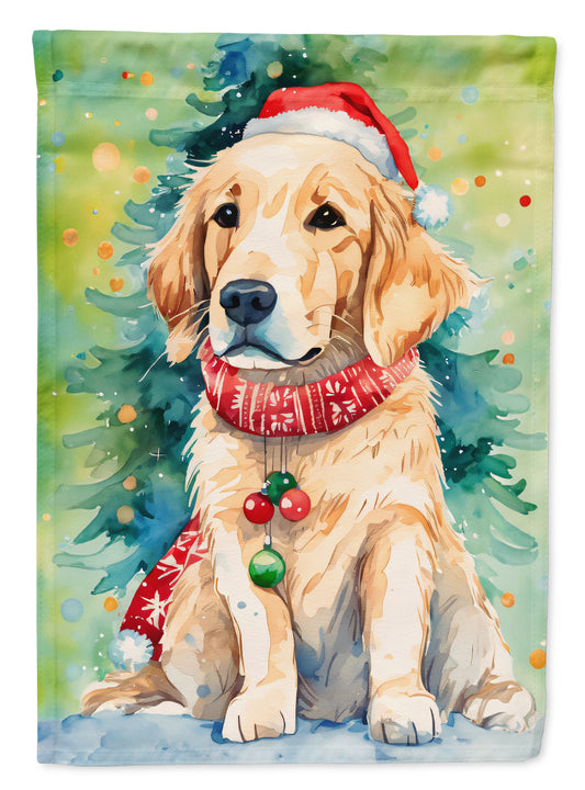 Buy this Golden Retriever Christmas Garden Flag