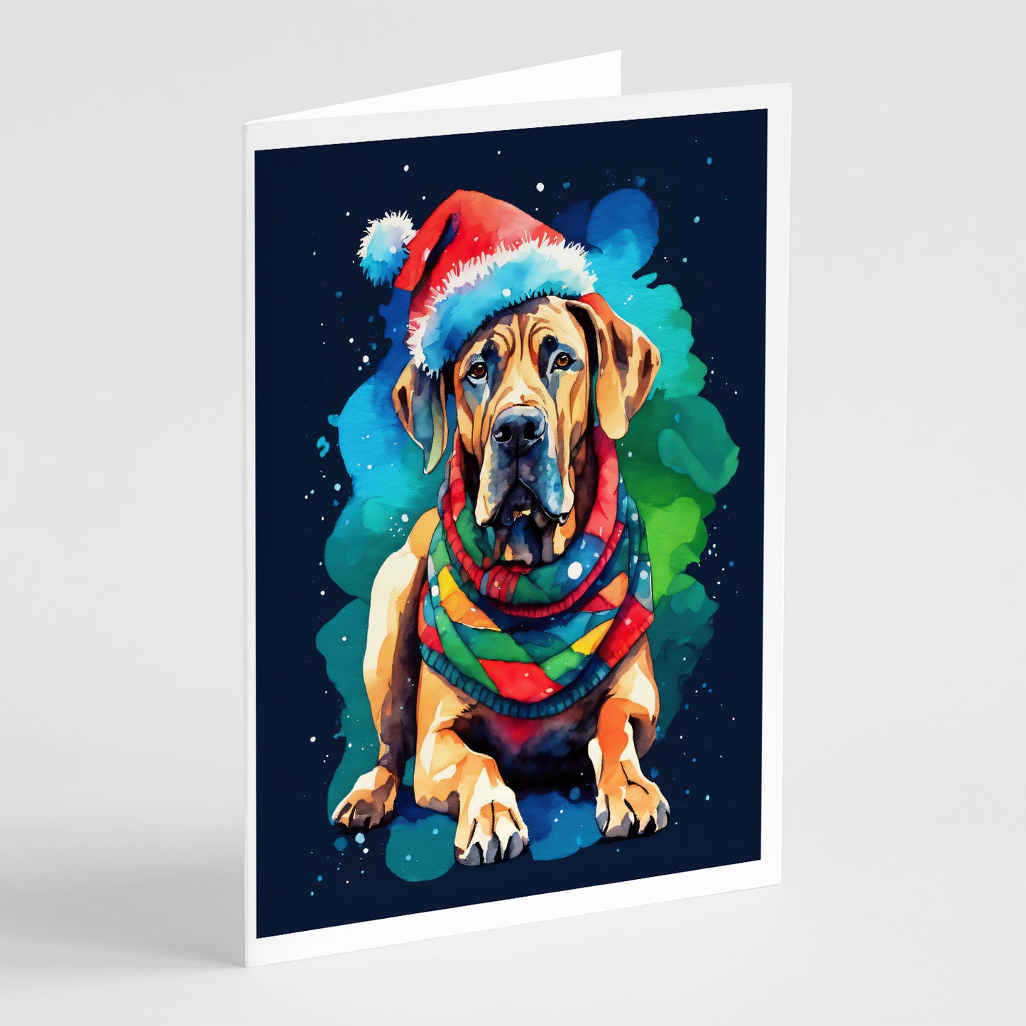 Buy this Great Dane Christmas Greeting Cards Pack of 8