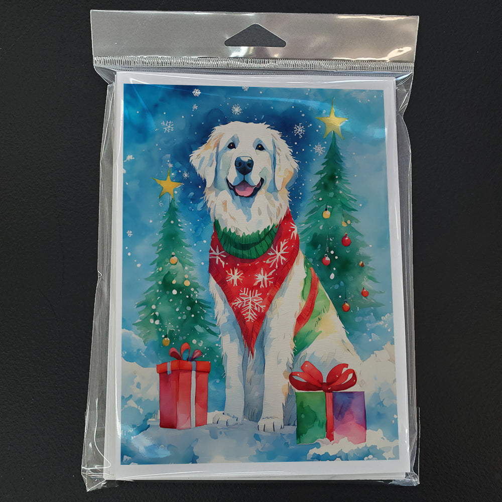 Great Pyrenees Christmas Greeting Cards Pack of 8