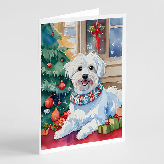 Buy this Maltese Christmas Greeting Cards Pack of 8