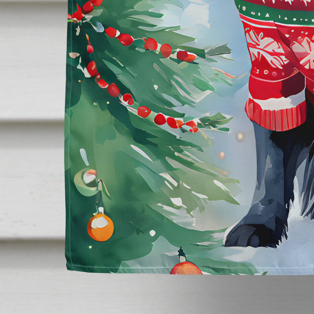 Newfoundland Christmas House Flag
