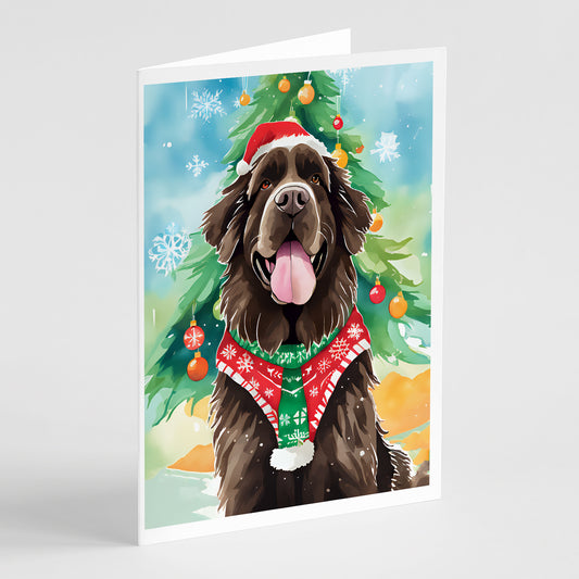 Buy this Newfoundland Christmas Greeting Cards Pack of 8