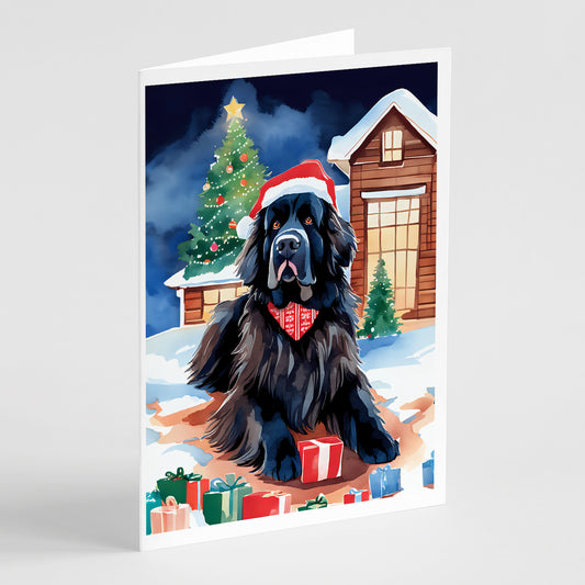 Buy this Newfoundland Christmas Greeting Cards Pack of 8
