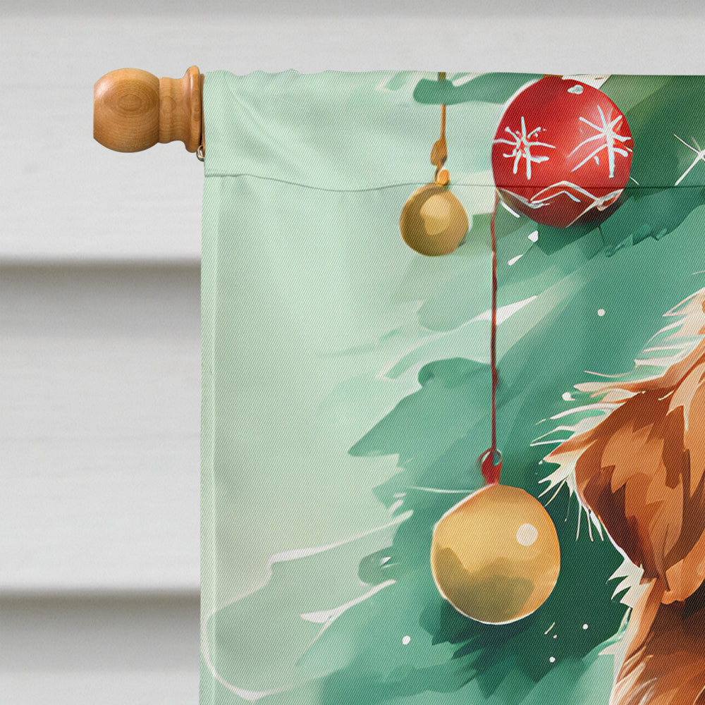 Nova Scotia Duck Toller Christmas House Flag