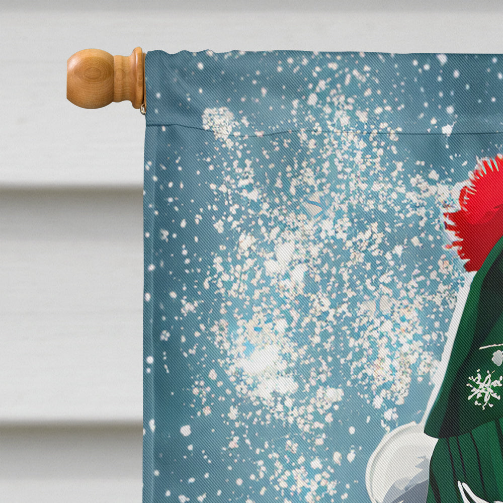 Nova Scotia Duck Toller Christmas House Flag