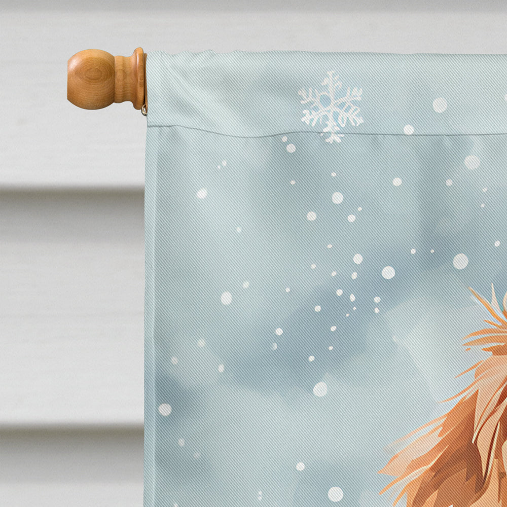 Nova Scotia Duck Toller Christmas House Flag