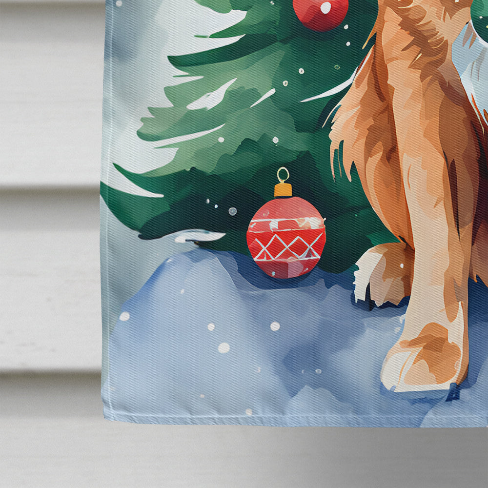 Nova Scotia Duck Toller Christmas House Flag